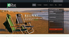 Desktop Screenshot of 3leafrealty.com